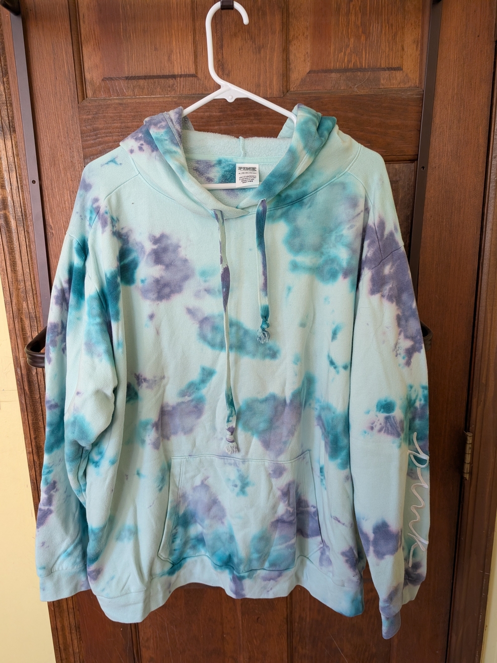 Like NEW PINK Victoria's Secret Tie-Dye Hoodie